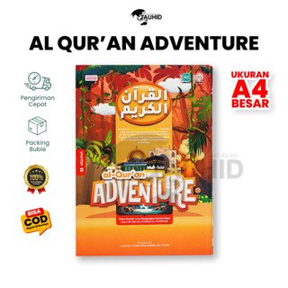 Al Quran Adventure Ukuran A4 Teknologi Baru Edukasi Anak Hard Cover Al Qosbah